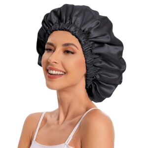 Gorra de Satén – Negro