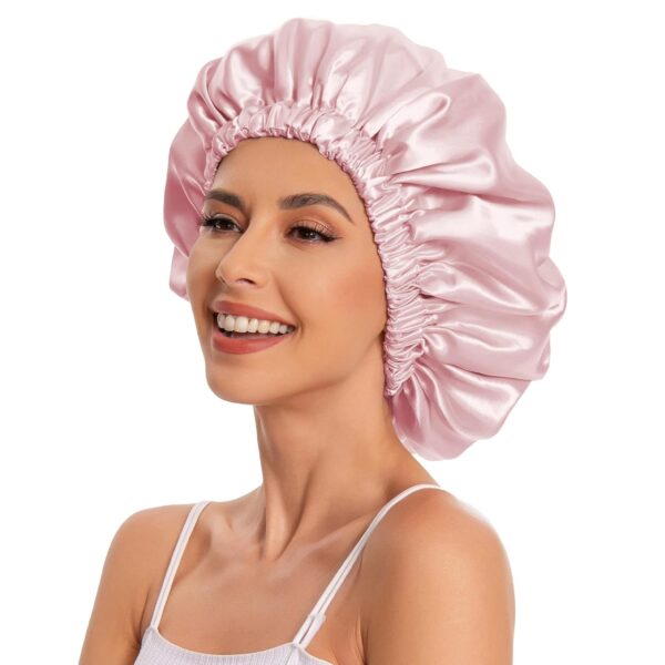 Gorra de Satén – Rosa