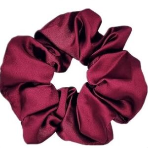 Scrunchies de Satén - Rojo